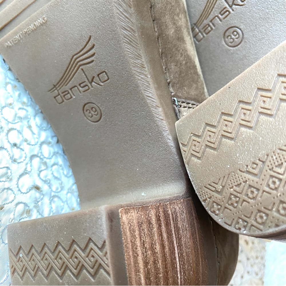 Dansko Taupe Mary Jane Heels - Picture 8 of 14